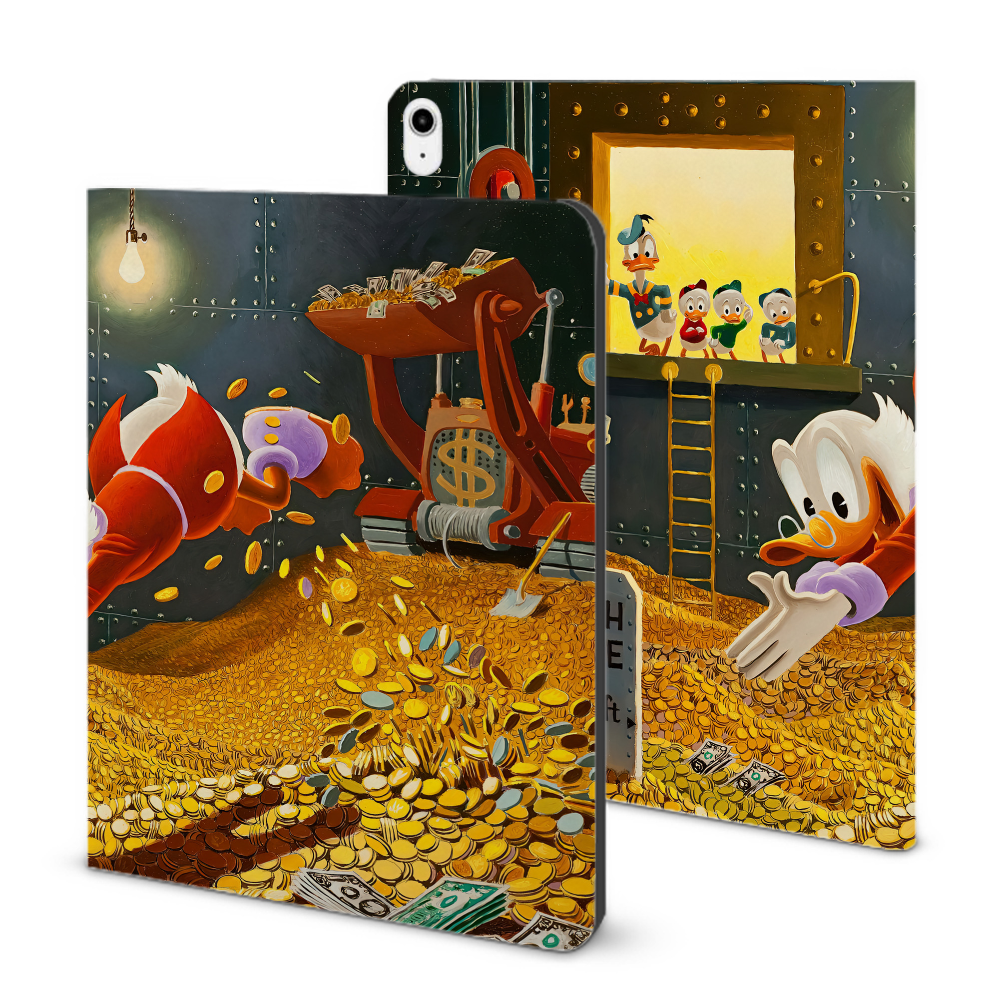 （画像用） ミッキーマウス Mickey Mouse IPadケース ペンホルダー付き ブックスタイルデザイン